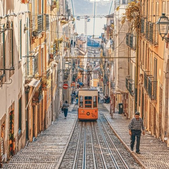 lisbon street view
