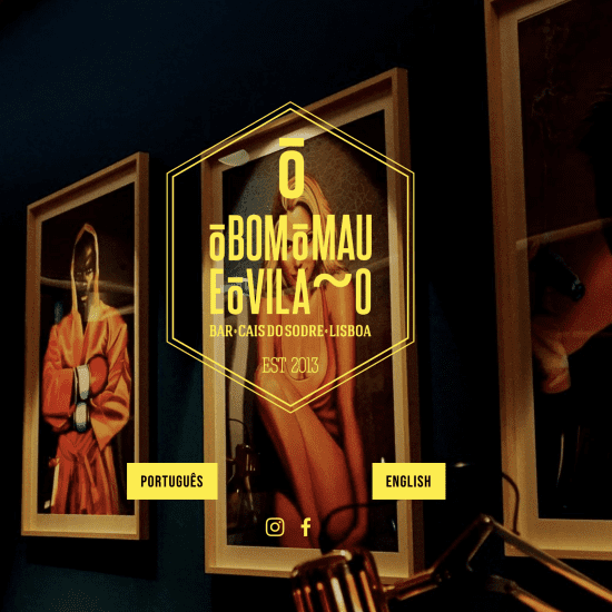 O Bom, O Mau e O Vilão Lisbon Bar