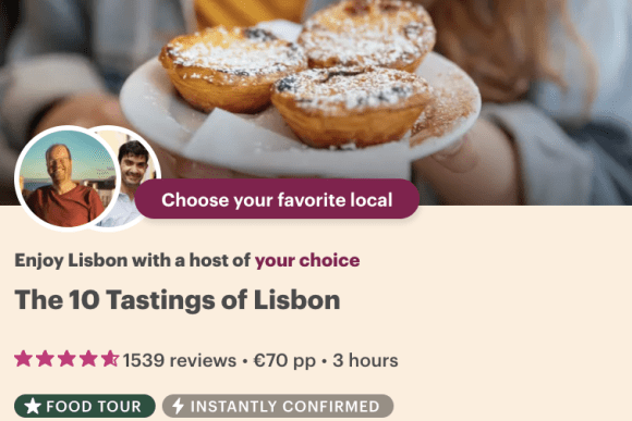 Lisbon Tasting Tour