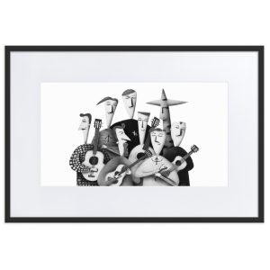 Fado Band Art Framed Poster – Limited Ed. 100